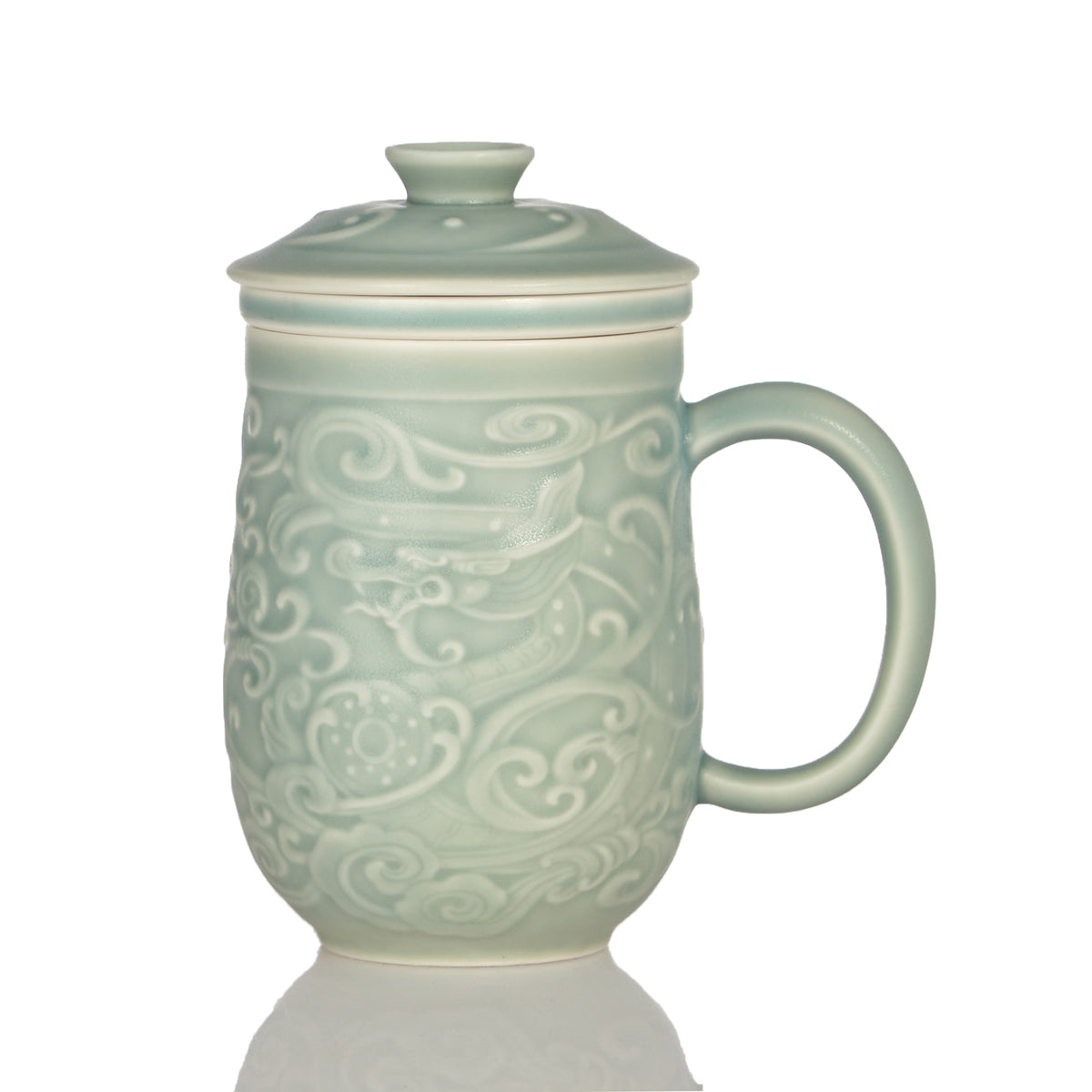 Imperial Dragon Tea Mug Set