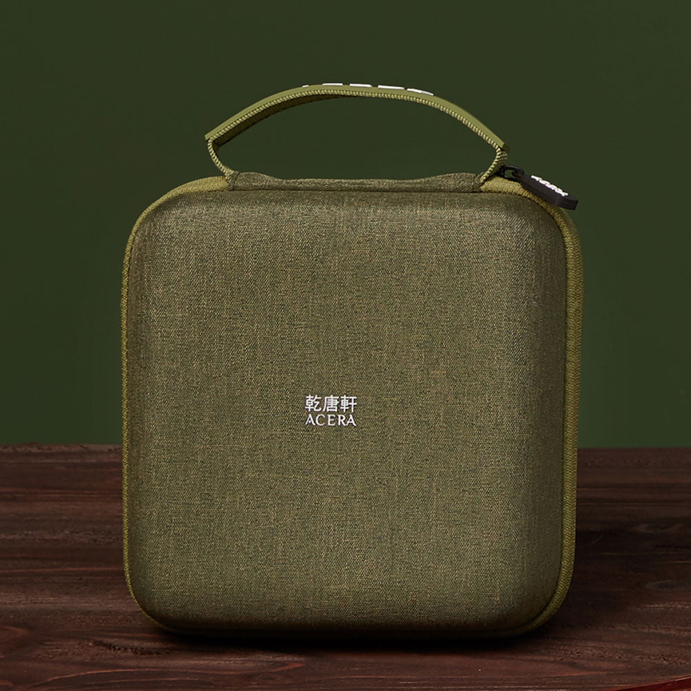 Bamboo Gentleman Kung Fu Tea Set ( 1 Pot with 2 Cups ) with Carrying Case