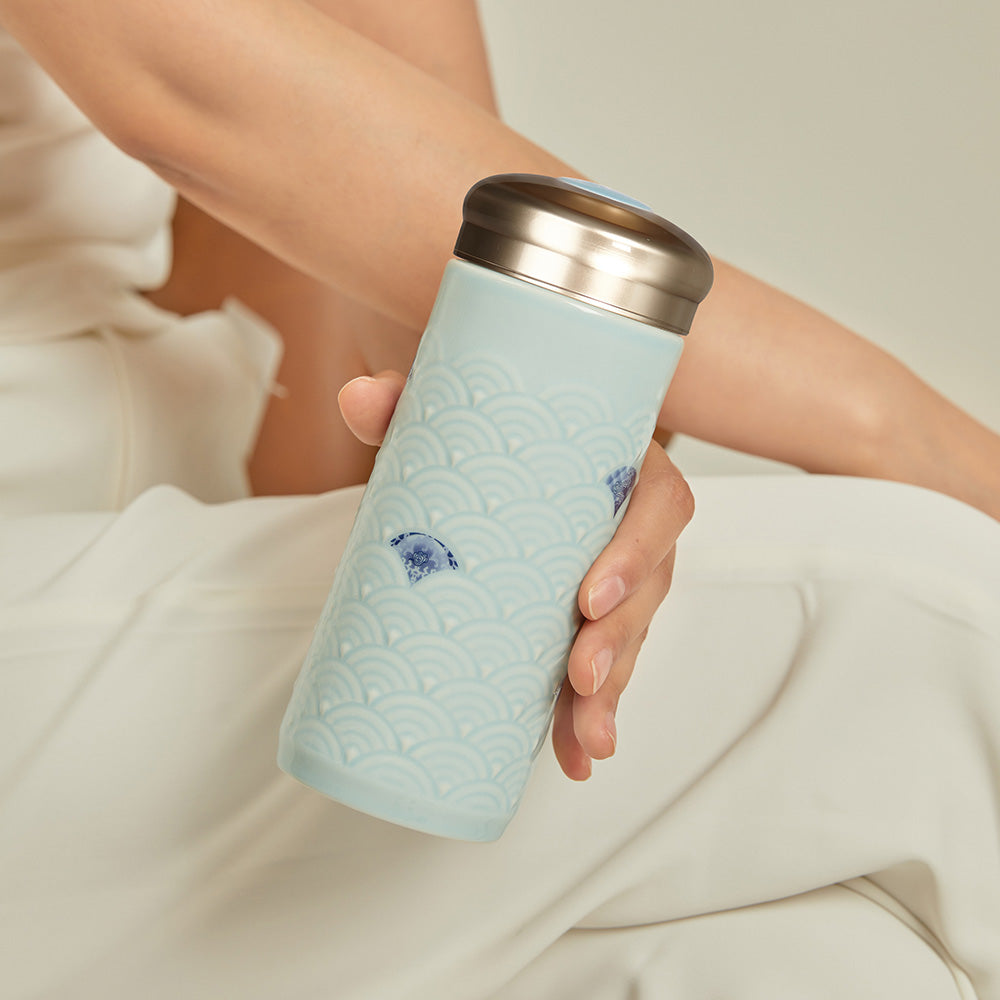 Linglong Serenity Travel Mug
