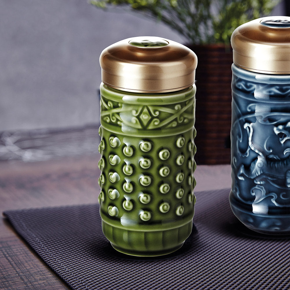Qian Kun Tumbler Olive Green