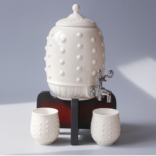Qian Kun Ceramic Water Dispenser Set