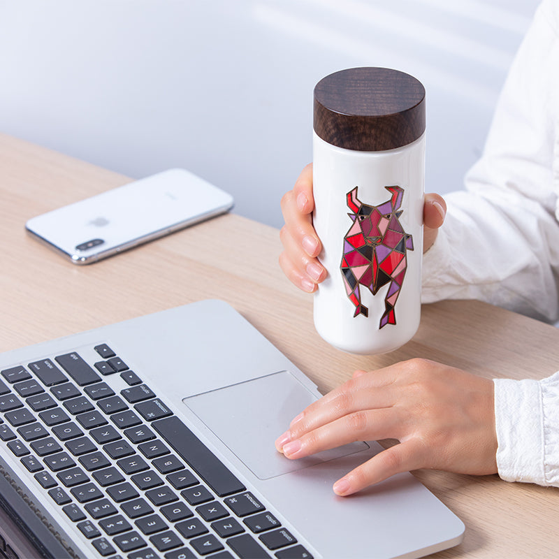Running Bull Travel Mug (Double Wall)