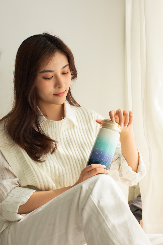 Aurora Ceramic Tea Tumbler