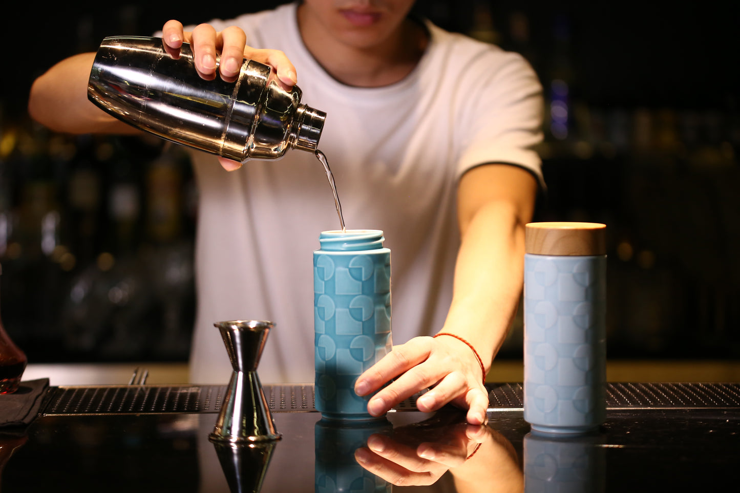 Sky Matrix Ceramic Tumbler