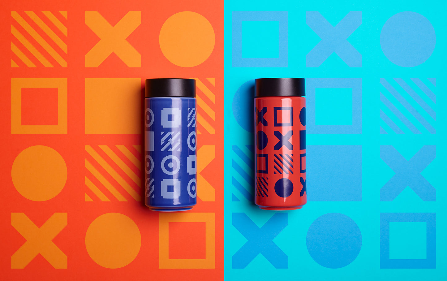 Tic Tac Toe Ceramic Tumbler