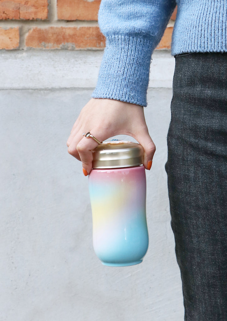 Rainbow with Swarovski element Tumbler