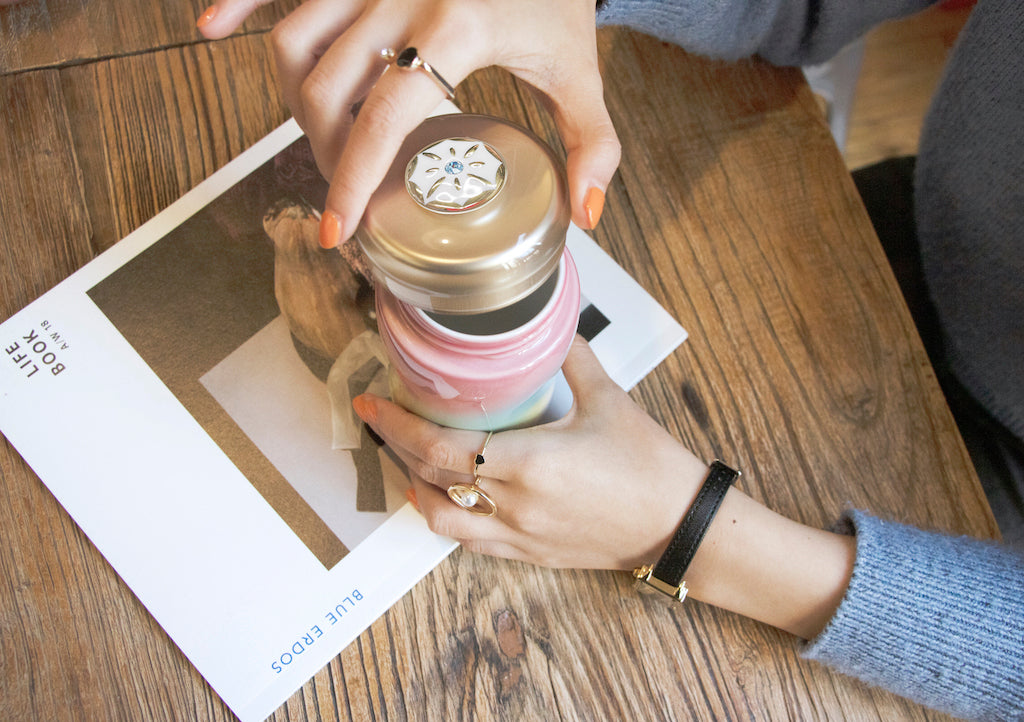 Rainbow with Swarovski element Tumbler