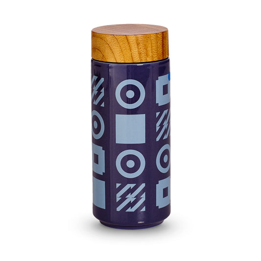 Tic Tac Toe Ceramic Tumbler